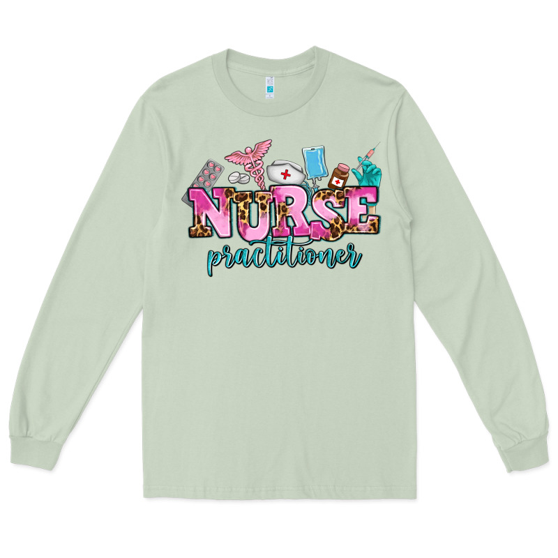 Nurse Practitioner Long Sleeve Tee by AdoDesignShop | Teevron