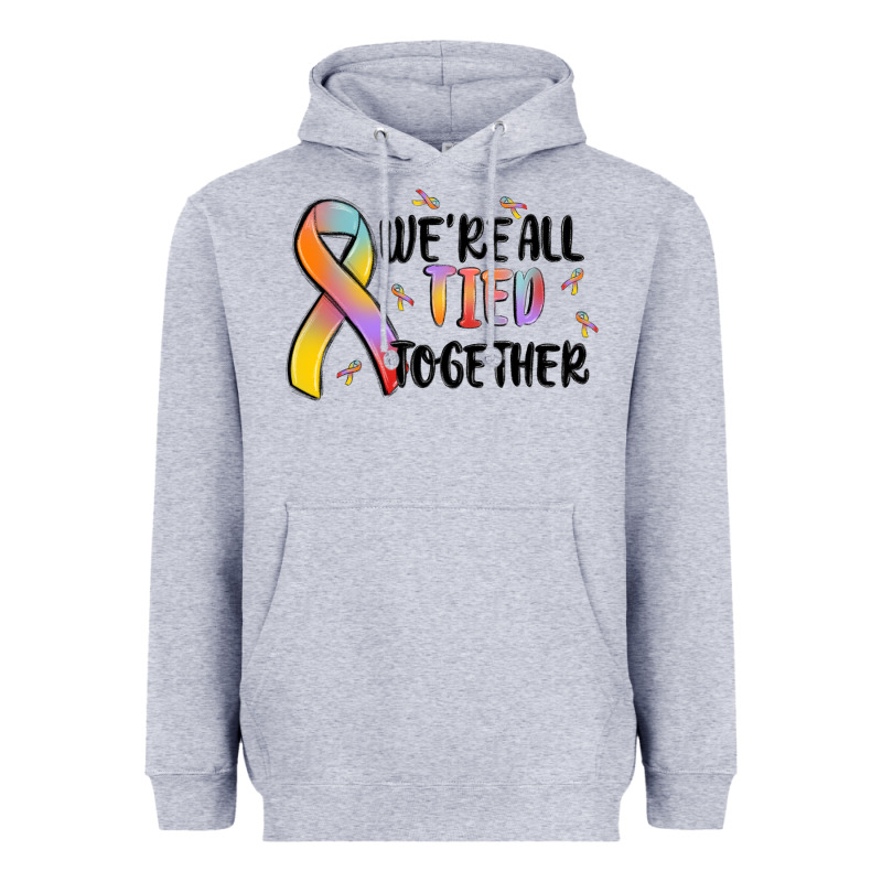 We Are All Tied Together Heavyweight Hoodie by MaliasSmallBusiness | Teevron