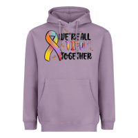 Lavender we are all tied together Heavyweight Hoodie - MaliasSmallBusiness