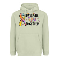 Matcha we are all tied together Heavyweight Hoodie - MaliasSmallBusiness