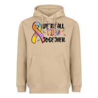 Mushroom we are all tied together Heavyweight Hoodie - MaliasSmallBusiness