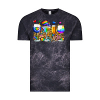 Cloud Black pride wine cups Vintage Tee - Zillion Design Studio