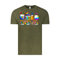 Vintage Olive pride wine cups Vintage Tee - Zillion Design Studio
