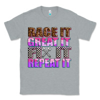 Heather Grey race ıt great ıt fıx ıt repeat ıt Classic Tee - AdoDesignShop