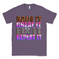 Lavender race ıt great ıt fıx ıt repeat ıt Classic Tee - AdoDesignShop