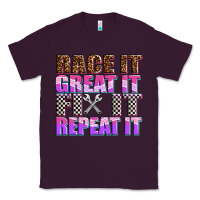 Plum race ıt great ıt fıx ıt repeat ıt Classic Tee - AdoDesignShop