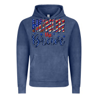 Vintage Denim honor the brave Vintage Hoodie - texasbilliewilder