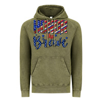 Vintage Olive honor the brave Vintage Hoodie - texasbilliewilder