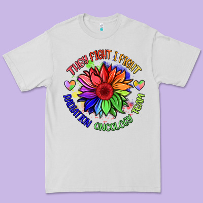 Oncology Team Sunflower Malia Premium Tee Designed By Barkaloodesign