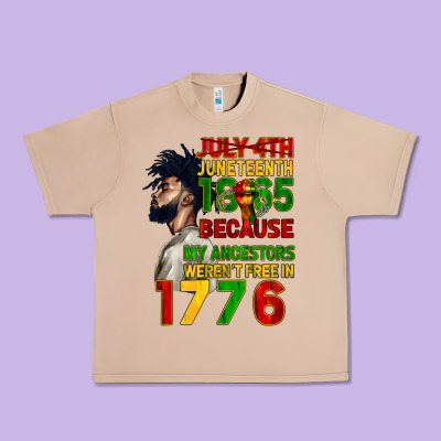 July 4th Juneteenth 1865 Urban Heavy Tee Designed By Cowgirlartshop