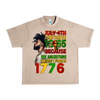 French Oak July 4th Juneteenth 1865 Urban Heavy Tee - CowGirlArtShop