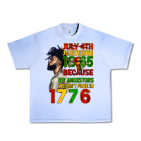 Grape Ice July 4th Juneteenth 1865 Urban Heavy Tee - CowGirlArtShop