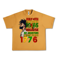 Peanut Butter July 4th Juneteenth 1865 Urban Heavy Tee - CowGirlArtShop