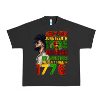 Pigment Black July 4th Juneteenth 1865 Urban Heavy Tee - CowGirlArtShop
