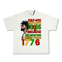 Pistachio July 4th Juneteenth 1865 Urban Heavy Tee - CowGirlArtShop