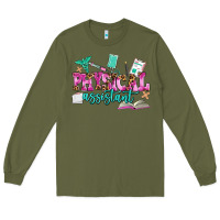 Army Green physical assistant Long Sleeve Tee - AdoDesignShop