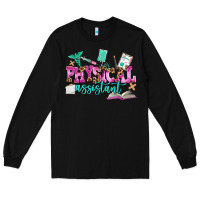 Black physical assistant Long Sleeve Tee - AdoDesignShop