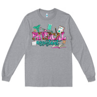 Heather Grey physical assistant Long Sleeve Tee - AdoDesignShop