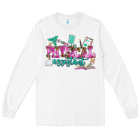 White physical assistant Long Sleeve Tee - AdoDesignShop