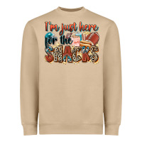 Mushroom i'm just here for the snacks american football Heavyweight Sweatshirt - Zillion Design Studio