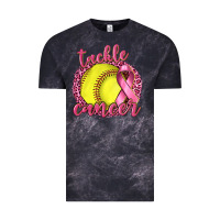 Tackle Cancer Softball Vintage Tee | Teevron