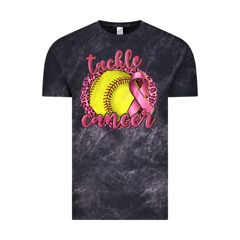 Tackle Cancer Softball Vintage Tee by texasbilliewilder | Teevron