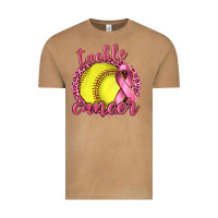 Vintage Camel Tackle Cancer Softball Vintage Tee - texasbilliewilder