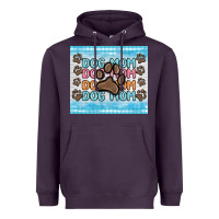 Plum dog mom Heavyweight Hoodie - MaliasSmallBusiness