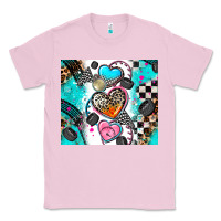 Bubblegum Pink race heart Classic Tee - AdoDesignShop