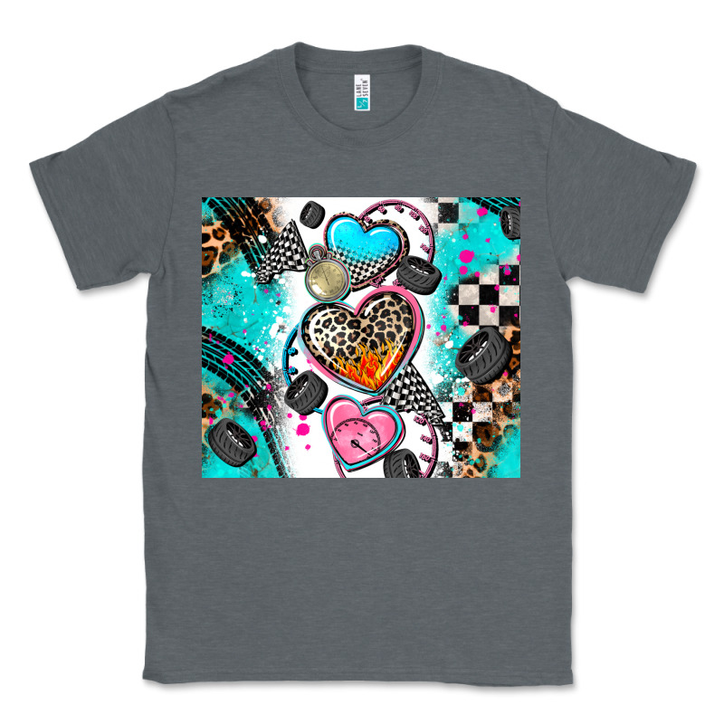 Race Heart Classic Tee by AdoDesignShop | Teevron