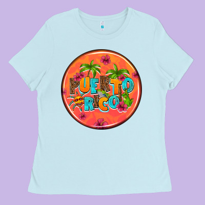 Puerto Rico Coasters Ladies Tee Designed By Adodesignshop
