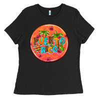 Black puerto rico coasters Ladies Tee - AdoDesignShop