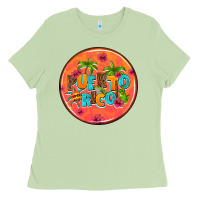 Matcha puerto rico coasters Ladies Tee - AdoDesignShop