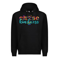 Black Lgbtq Choose Kindness With Heart And Peace Premium Hoodie - BundleAndBundleShop