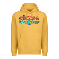 Mustard Lgbtq Choose Kindness With Heart And Peace Premium Hoodie - BundleAndBundleShop