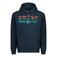 Navy Lgbtq Choose Kindness With Heart And Peace Premium Hoodie - BundleAndBundleShop