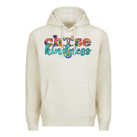 Oatmeal Heather Lgbtq Choose Kindness With Heart And Peace Premium Hoodie - BundleAndBundleShop
