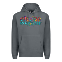 Rock Lgbtq Choose Kindness With Heart And Peace Premium Hoodie - BundleAndBundleShop