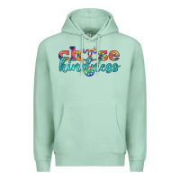 Seafoam Lgbtq Choose Kindness With Heart And Peace Premium Hoodie - BundleAndBundleShop