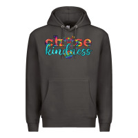 Smoke Lgbtq Choose Kindness With Heart And Peace Premium Hoodie - BundleAndBundleShop