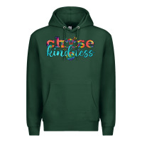 Sports Green Lgbtq Choose Kindness With Heart And Peace Premium Hoodie - BundleAndBundleShop