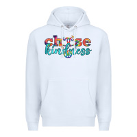 White Lgbtq Choose Kindness With Heart And Peace Premium Hoodie - BundleAndBundleShop