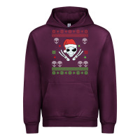 Mauve Wine alien ugly christmas Urban Hoodie - Bettercallsaul