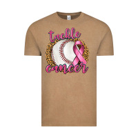 Vintage Coffee Tackle Cancer Baseball Vintage Tee - texasbilliewilder