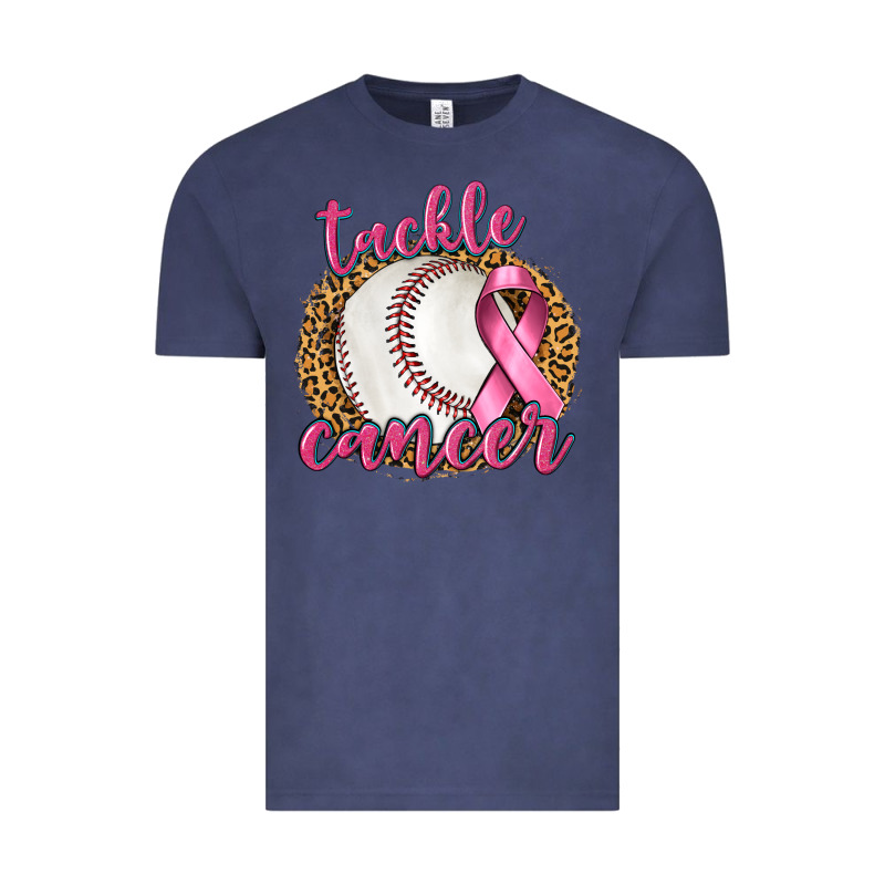 Tackle Cancer Baseball Vintage Tee by texasbilliewilder | Teevron