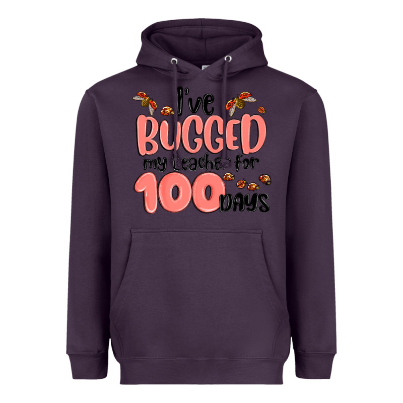 I Have Bugged My Teacher For 100 Days Heavyweight Hoodie by MaliasSmallBusiness | Teevron