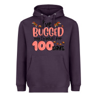 Plum i have bugged my teacher for 100 days Heavyweight Hoodie - MaliasSmallBusiness