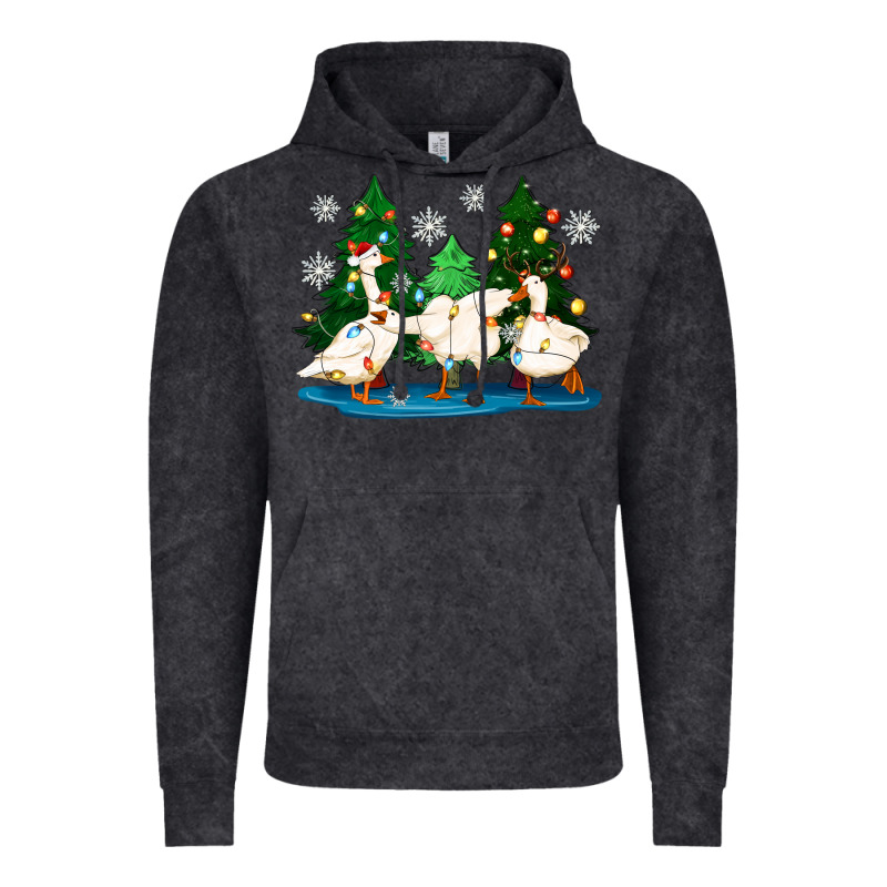 Christmas Duck Vintage Hoodie by Zillion Design Studio | Teevron