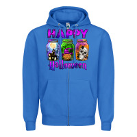 True Royal happy halloween Zipper Hoodie - JahusDesignShop