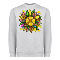 Lemon Sunflower Heavyweight Sweatshirt | Teevron
